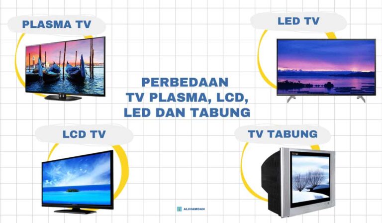 perbedaan tv plasma, lcd, led, dan tabung